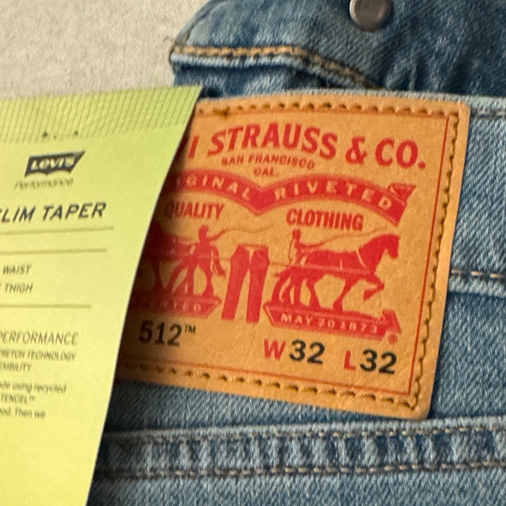 Levi's Slim Taper Jeans in Classic Blue 512